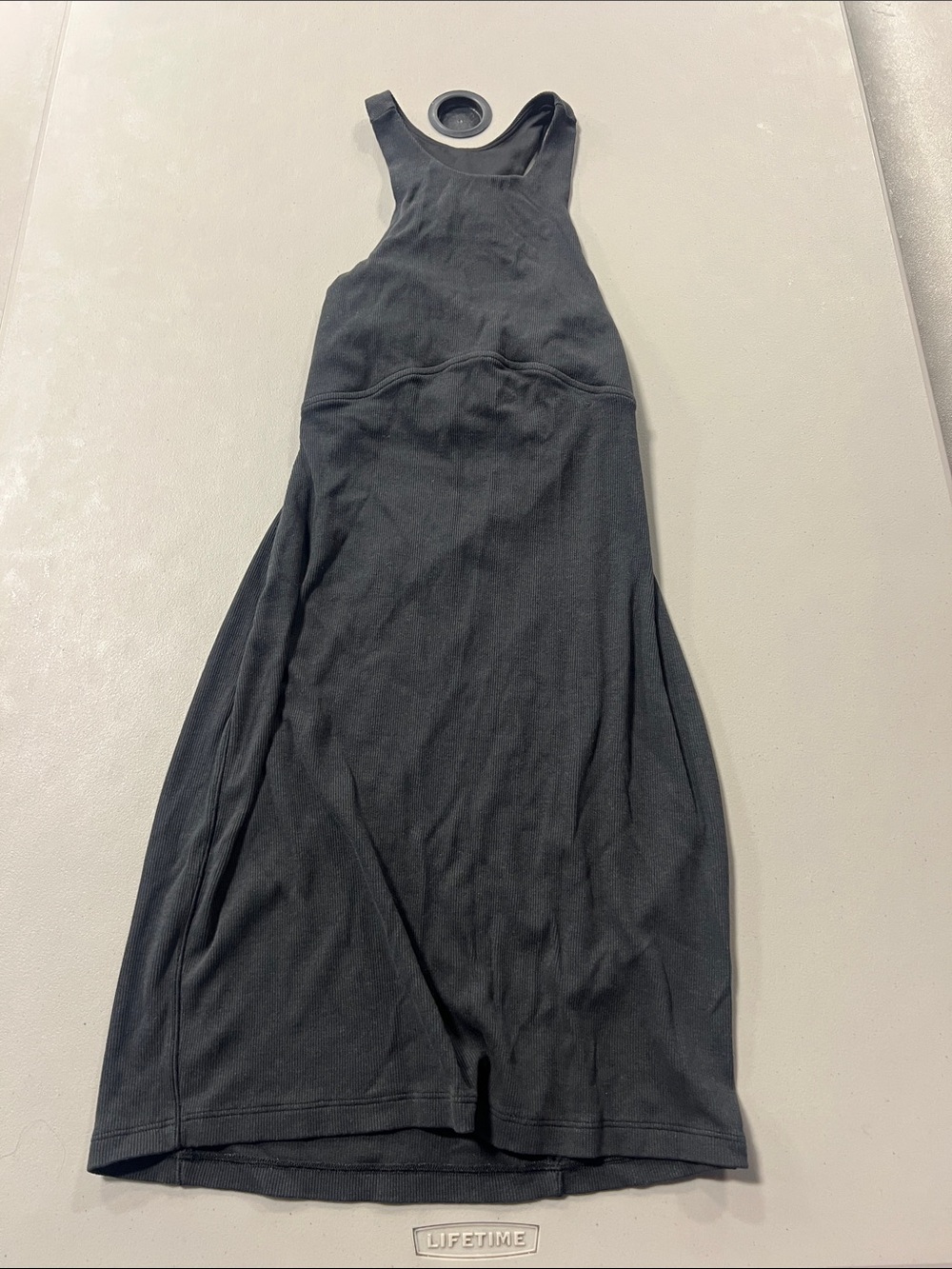 lululemon athletica Black Racerback Maxi Dress